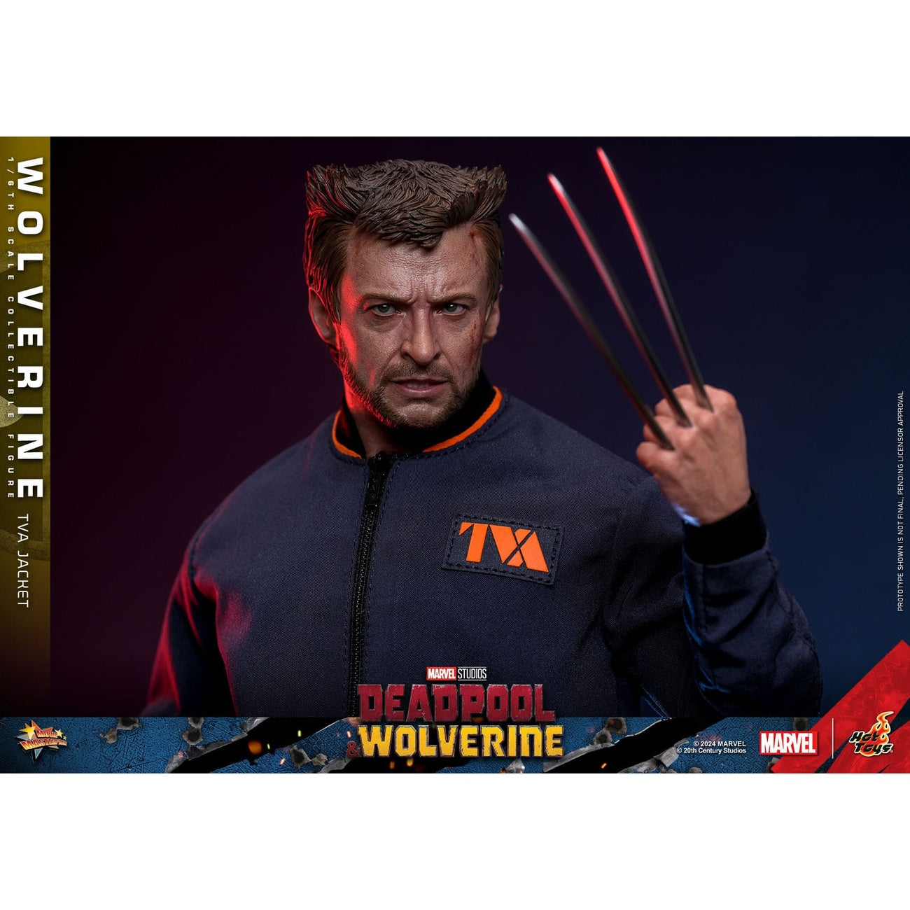 Zdjęcie produktu Deadpool & Wolverine Movie Masterpiece figurka akcji 1/6 Wolverine (wersja z kurtką TVA) 31 cm