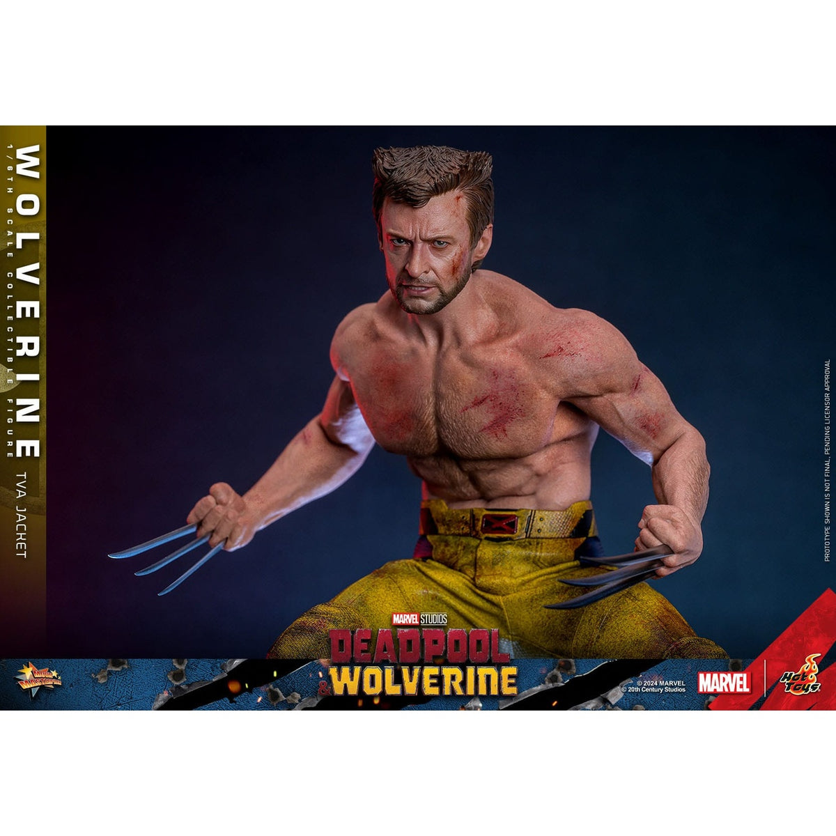 Zdjęcie produktu Deadpool & Wolverine Movie Masterpiece figurka akcji 1/6 Wolverine (wersja z kurtką TVA) 31 cm