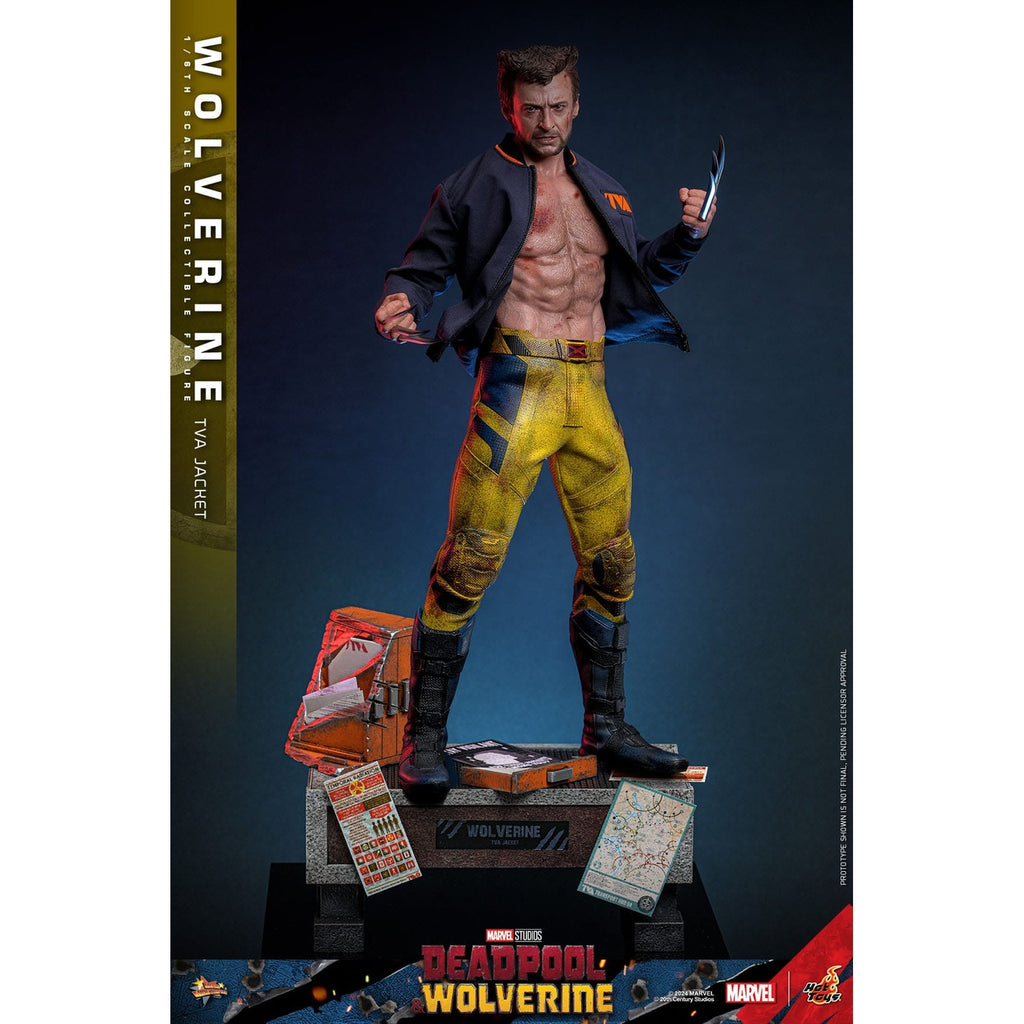 Zdjęcie produktu Deadpool & Wolverine Movie Masterpiece figurka akcji 1/6 Wolverine (wersja z kurtką TVA) 31 cm