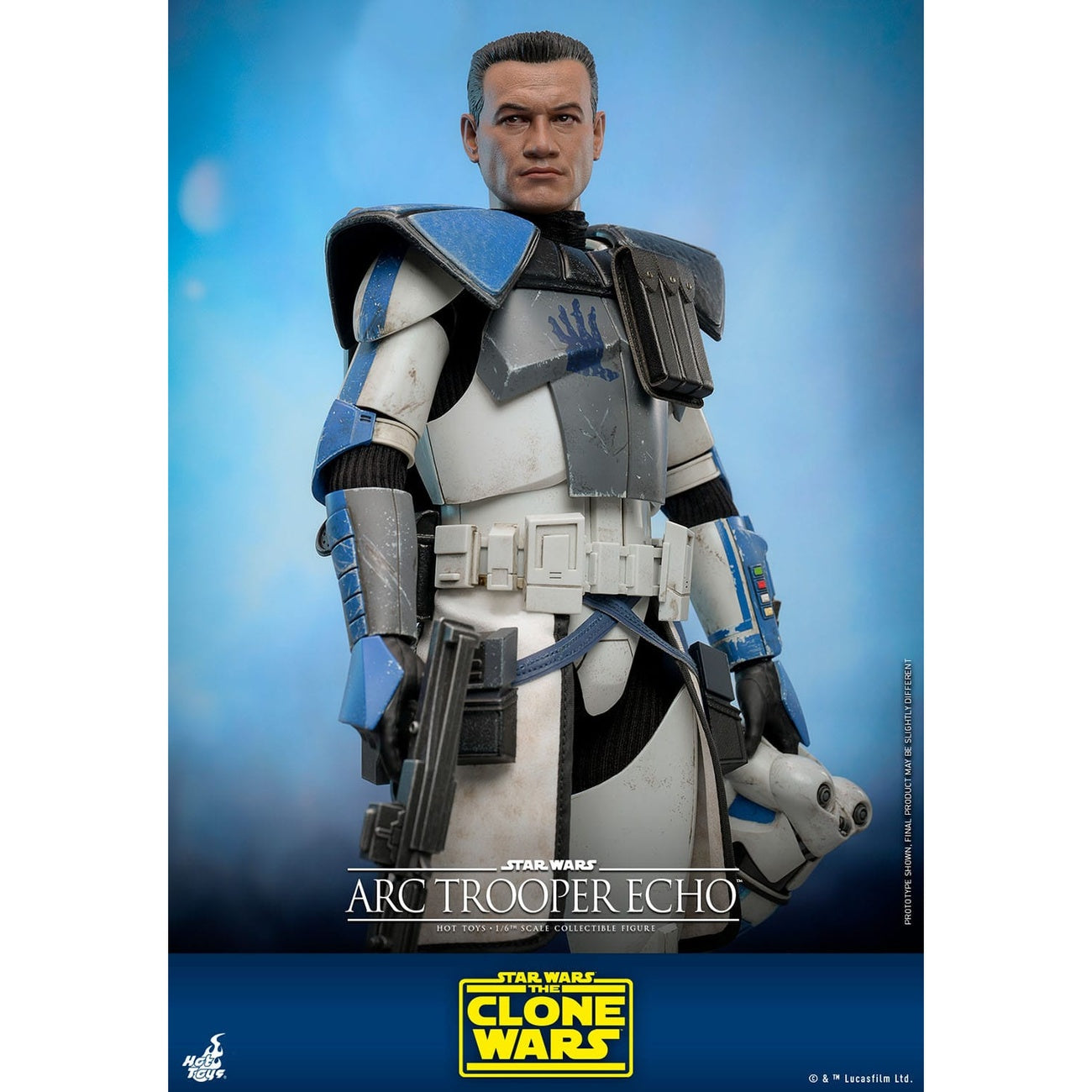 Zdjęcie produktu Star Wars: The Clone Wars Figurka akcji 1/6 ARC Trooper Echo 30 cm