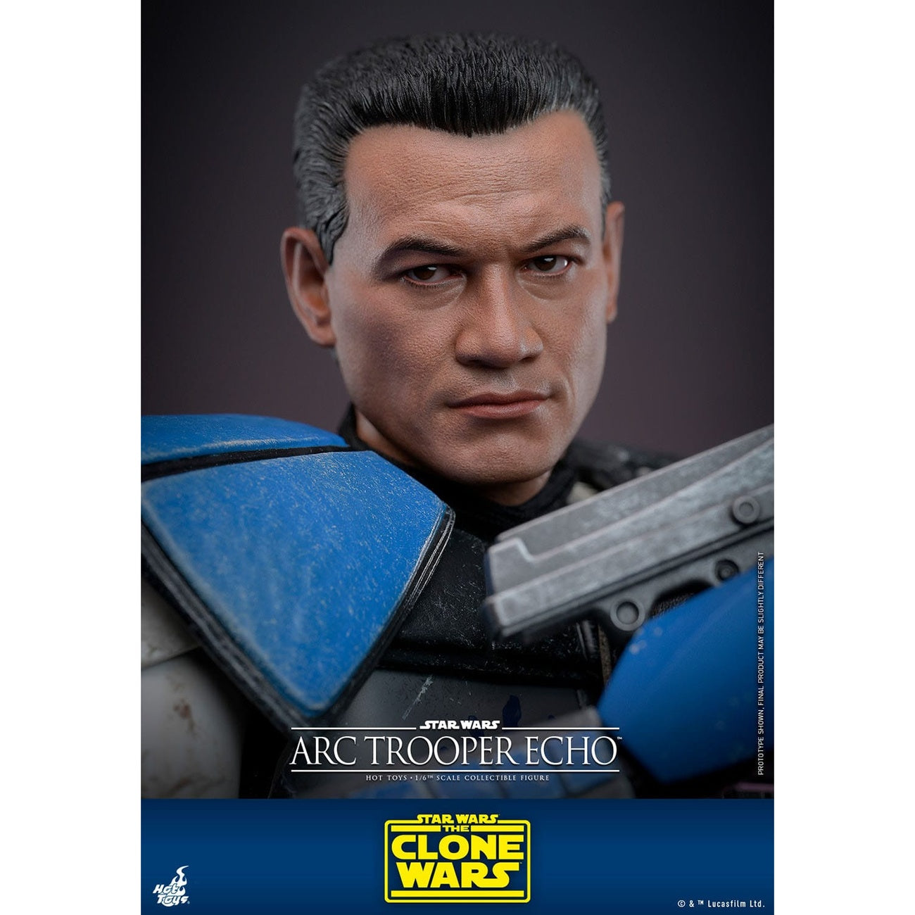 Zdjęcie produktu Star Wars: The Clone Wars Figurka akcji 1/6 ARC Trooper Echo 30 cm