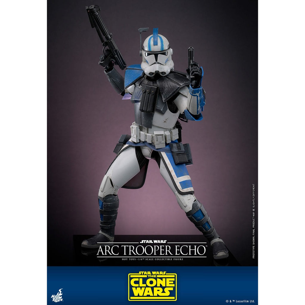Zdjęcie produktu Star Wars: The Clone Wars Figurka akcji 1/6 ARC Trooper Echo 30 cm