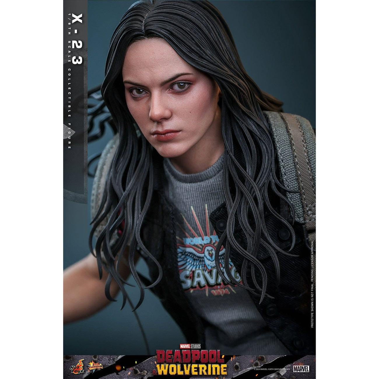 Zdjęcie produktu Deadpool & Wolverine Movie Masterpiece figurka akcji 1/6 X-23 27 cm
