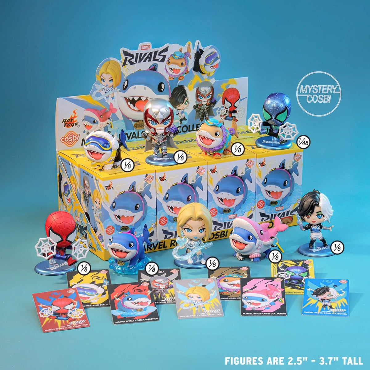 Product image Marvel Rivals Cosbi Blind Box Mini Figures Marvel Rivals Cosbi Collection 10 cm Display (8)