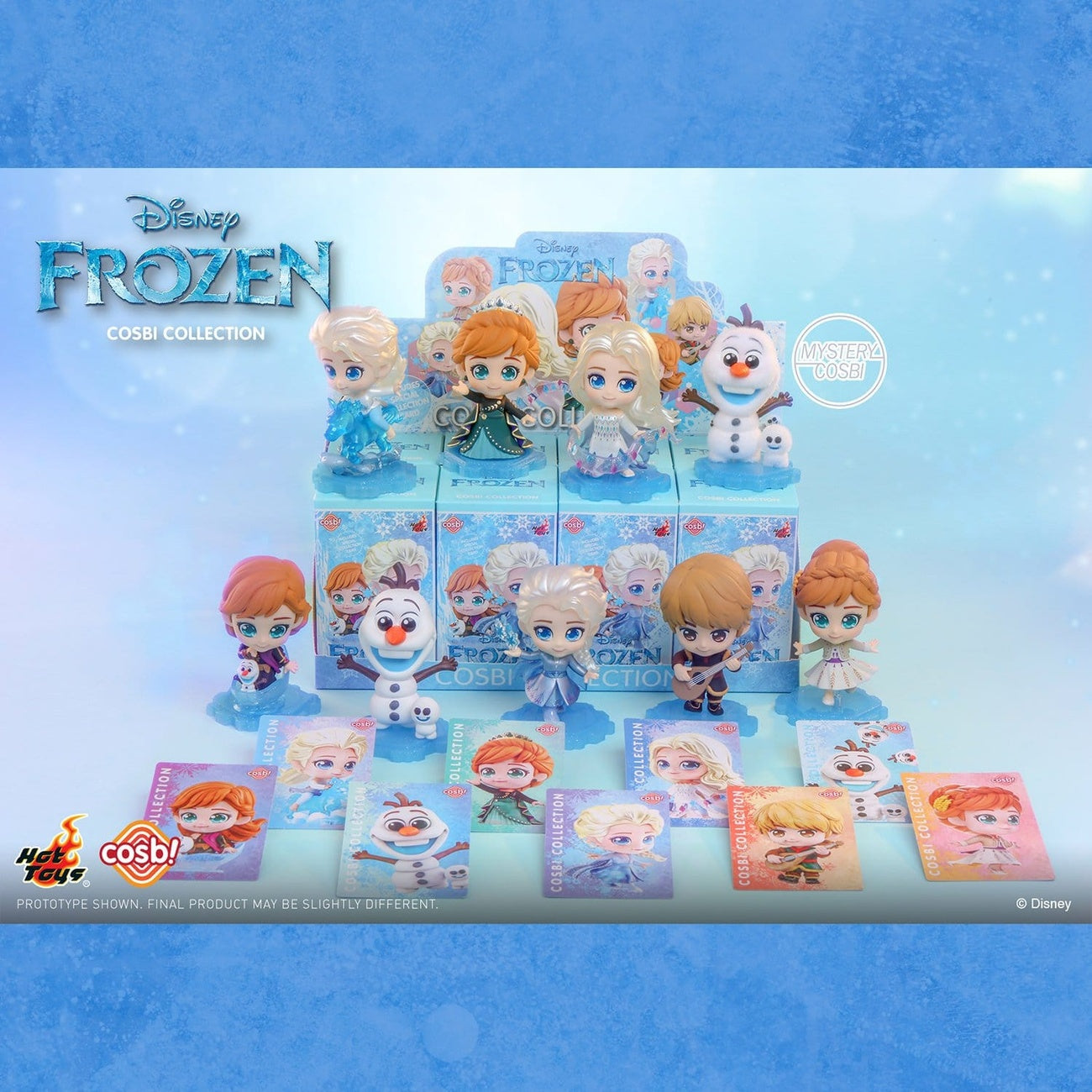 Zdjęcie produktu Kraina Lodu figurki mini Cosbi 8 cm Blind Box display (8)