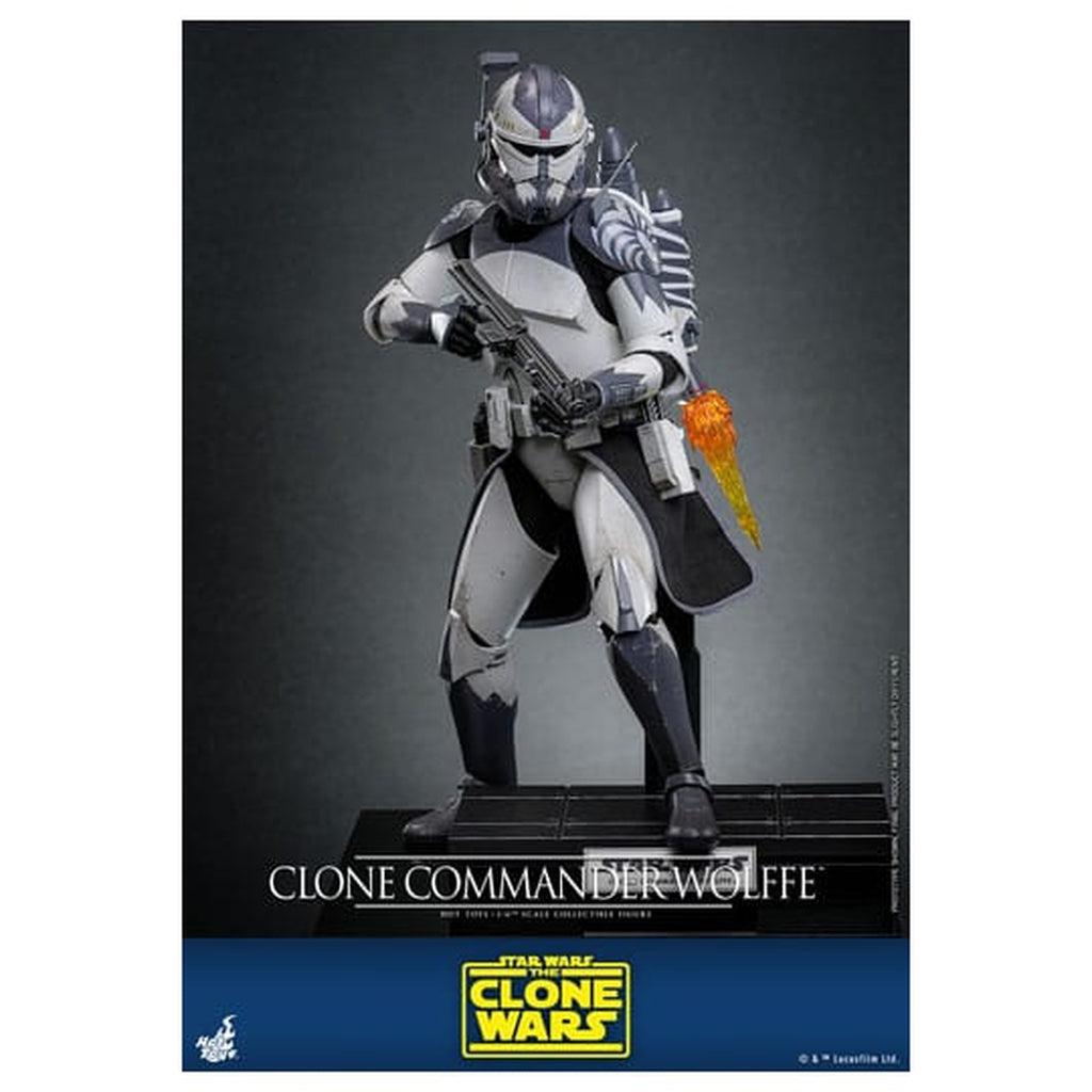Zdjęcie produktu Star Wars: The Clone Wars Figurka akcji 1/6 Clone Commander Wolffe 30 cm