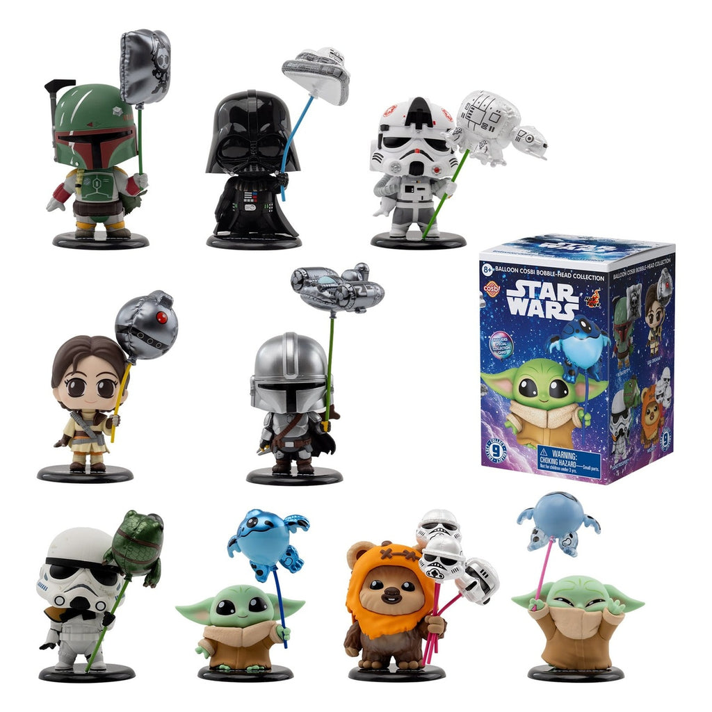 Zdjęcie produktu Star Wars Cosbi minifigurki Balloon 8 cm Blind Box display (8)