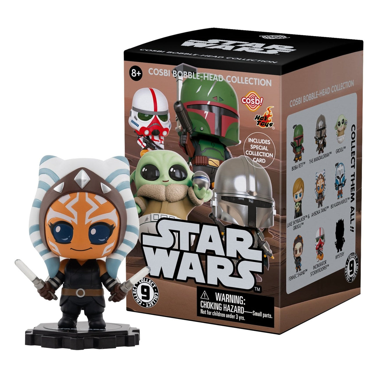 Zdjęcie produktu Star Wars Cosbi Minifigurki Seria 1 8 cm Blind Box Display (8)
