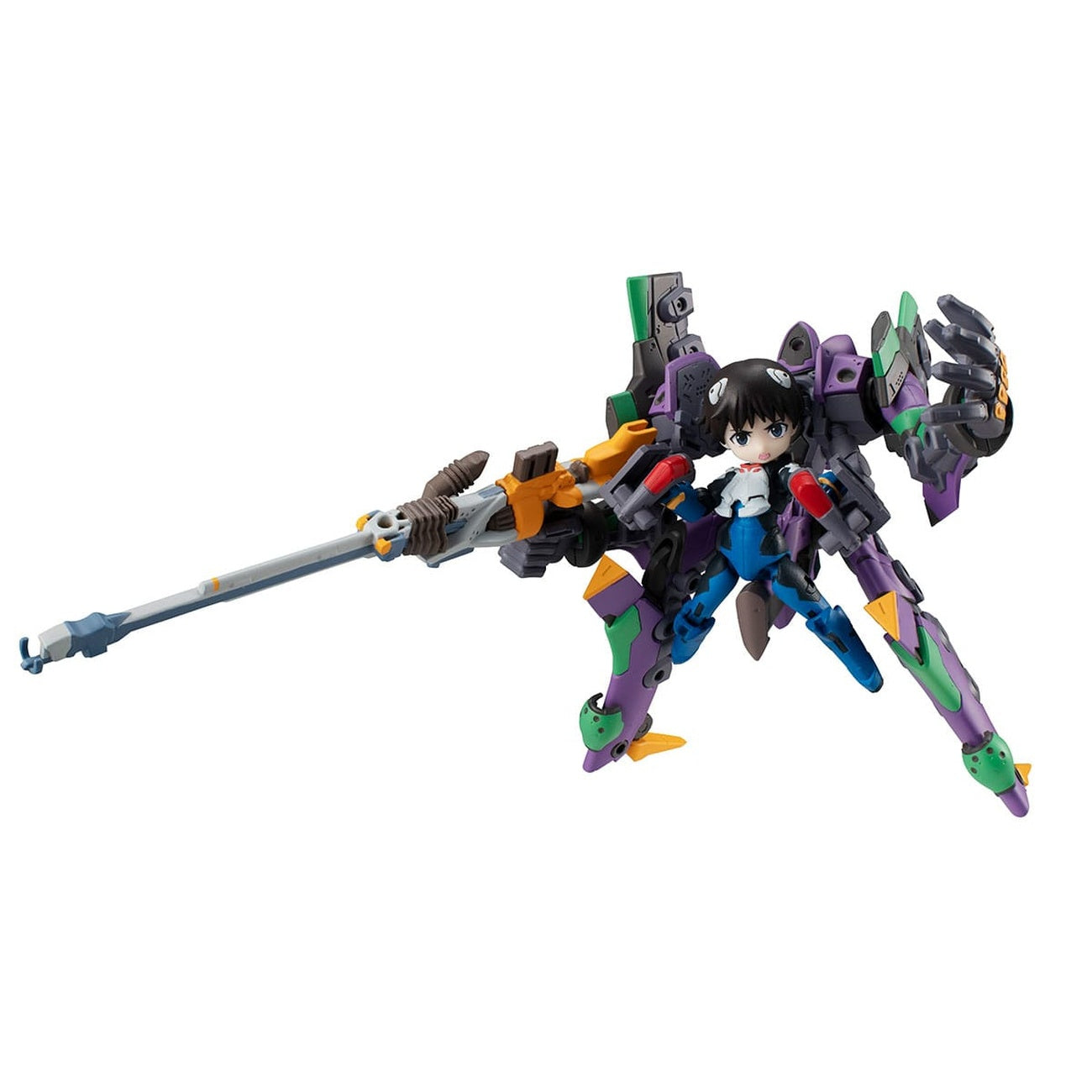 Zdjęcie produktu Evangelion Figurka akcji Desktop Army Shinji Ikari i Evangelion Unit-01 New Theatrical Edition 15 cm