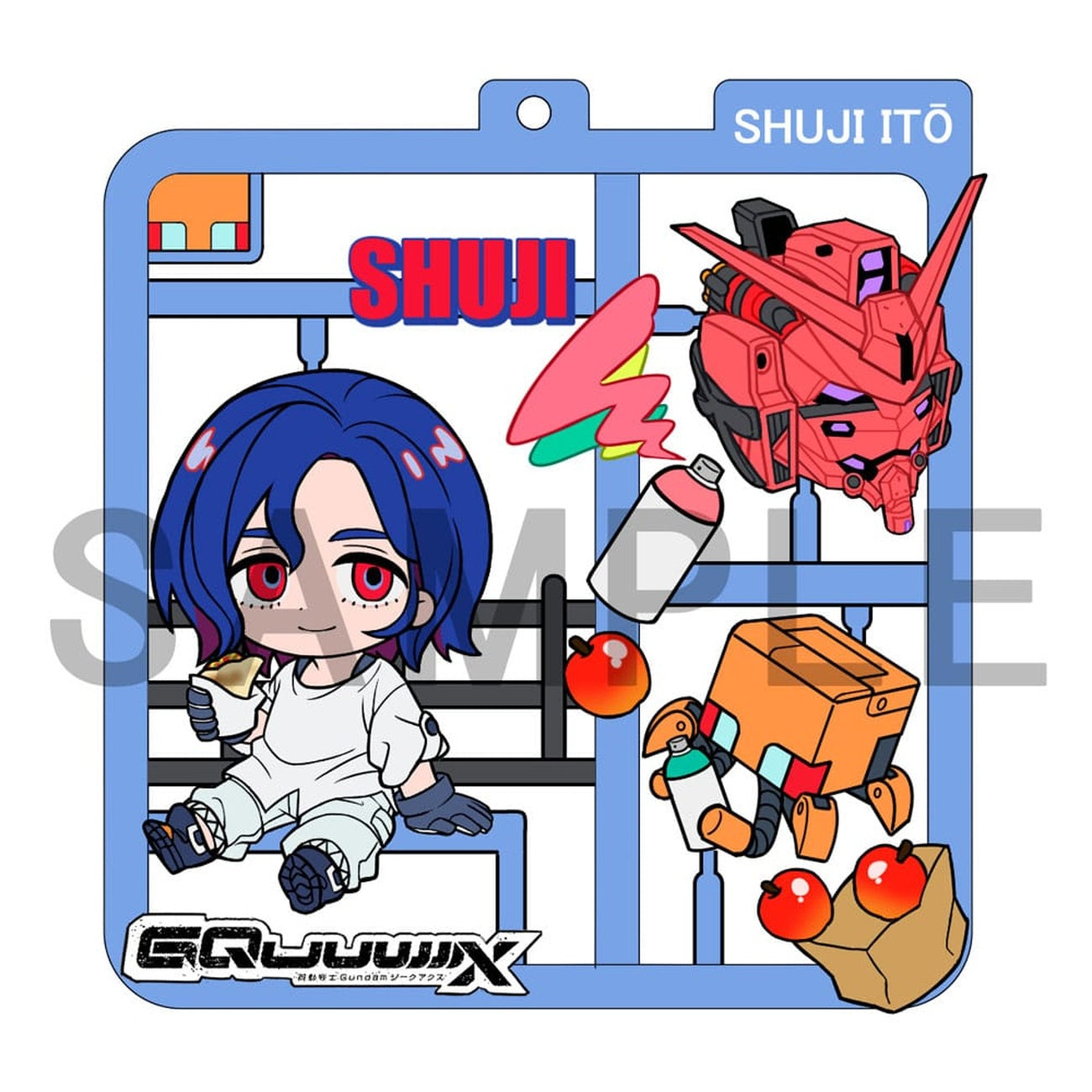 Product image Mobile Suit Gundam GQuuuuuuX Plat Collection Pendant Assortment (4)