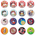 Zdjęcie produktu Naruto Mega Cat Project Nyaruto! Metalowe przypinki 5 cm Zestaw (16)