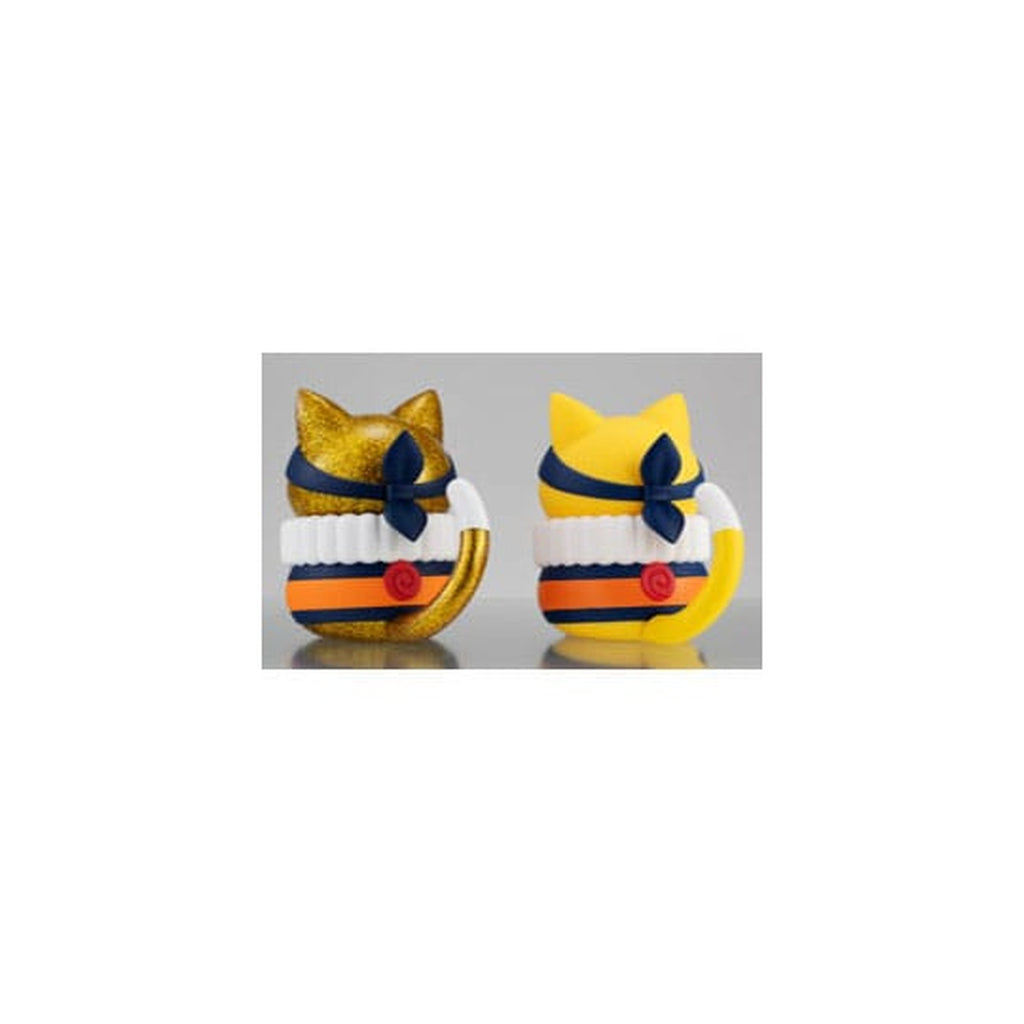Zdjęcie produktu Naruto Shippuden Mega Cat Project Nyanto! Figurka kolekcjonerska z serii Giant Nyaruto Naruto Uzumaki Gold Ver. 10 cm