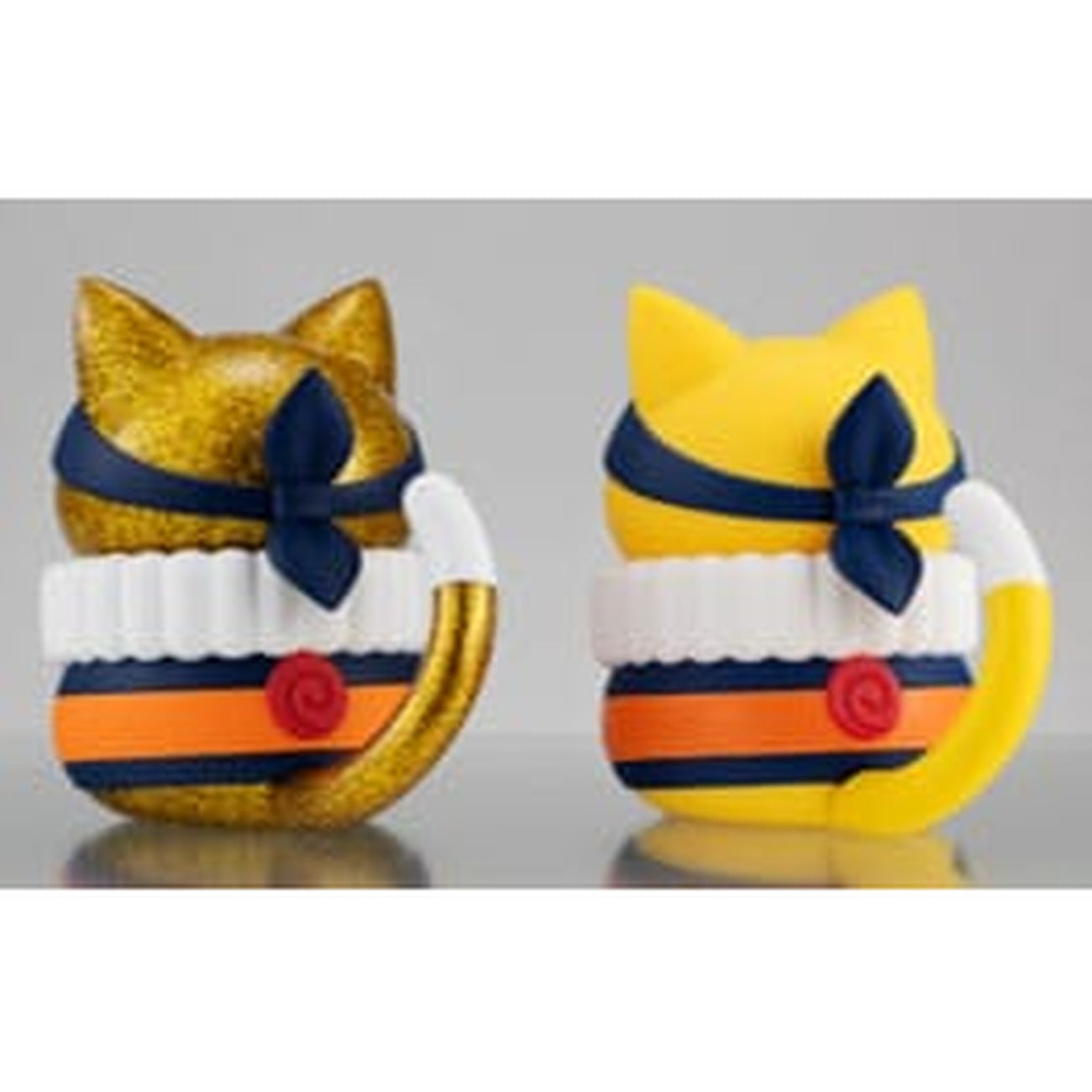 Zdjęcie produktu Naruto Shippuden Mega Cat Project Nyanto! Figurka kolekcjonerska z serii Giant Nyaruto Naruto Uzumaki Gold Ver. 10 cm