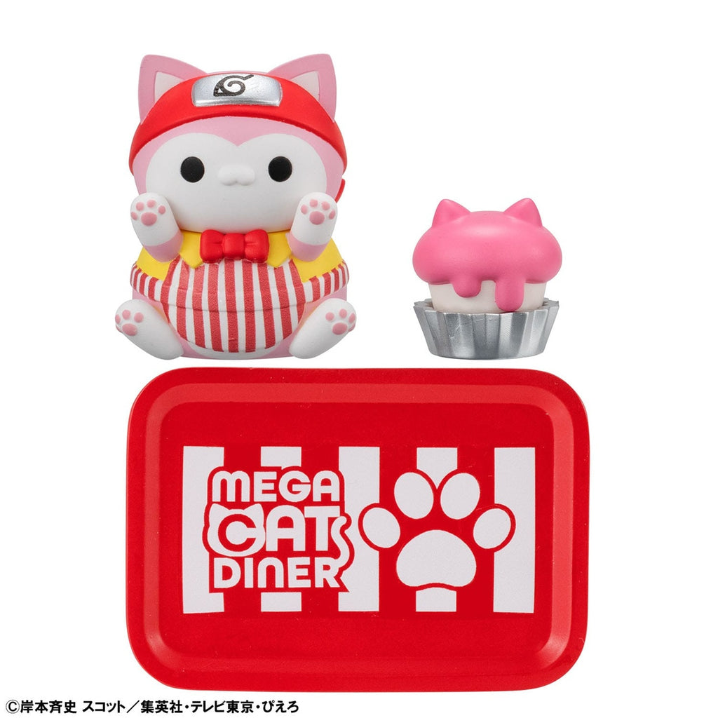 Zdjęcie produktu Naruto Shippuden Mega Cat Project Nyaruto! Figurka kolekcjonerska Mega Cat Diner 3 cm Asortyment (6)