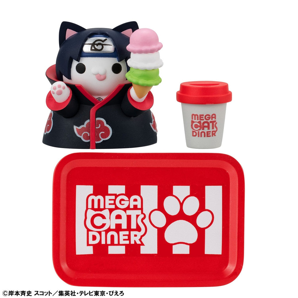 Zdjęcie produktu Naruto Shippuden Mega Cat Project Nyaruto! Figurka kolekcjonerska Mega Cat Diner 3 cm Asortyment (6)