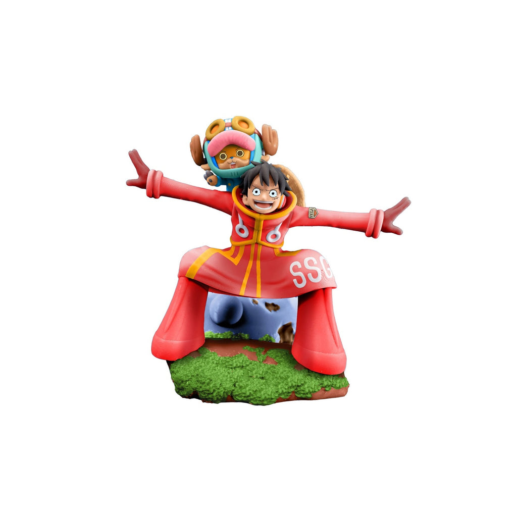 Zdjęcie produktu One Piece Petitrama Mini figura PVC Logbox Re Birth Egghead Set 9 cm
