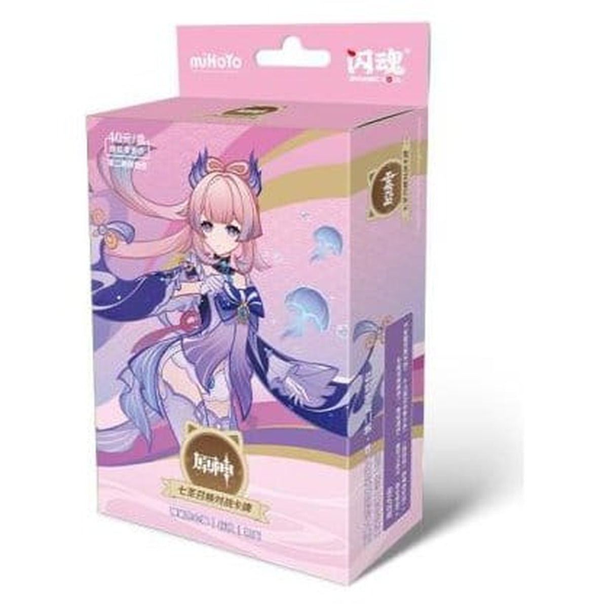 Zdjęcie produktu Genshin Impact gra karciana kolekcjonerska - Prekonstruowana talia startowa 03 - Sangonomiya Kokomi - Seria 2 *wersja chińska*