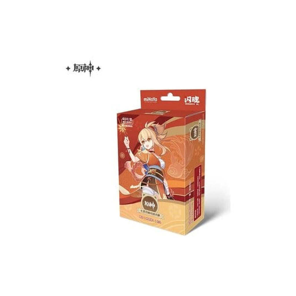 Zdjęcie produktu Genshin Impact Kolekcjonerska gra karciana Seria 03 Wstępnie zbudowana talia startowa 08 Yoimiya *wersja chińska*