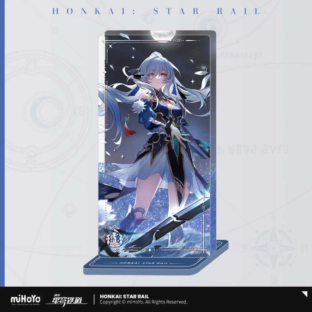 Zdjęcie produktu Honkai: Star Rail Light Cone ozdoba akrylowa z brokatem: Jingliu I shall be my own Sword 15 cm