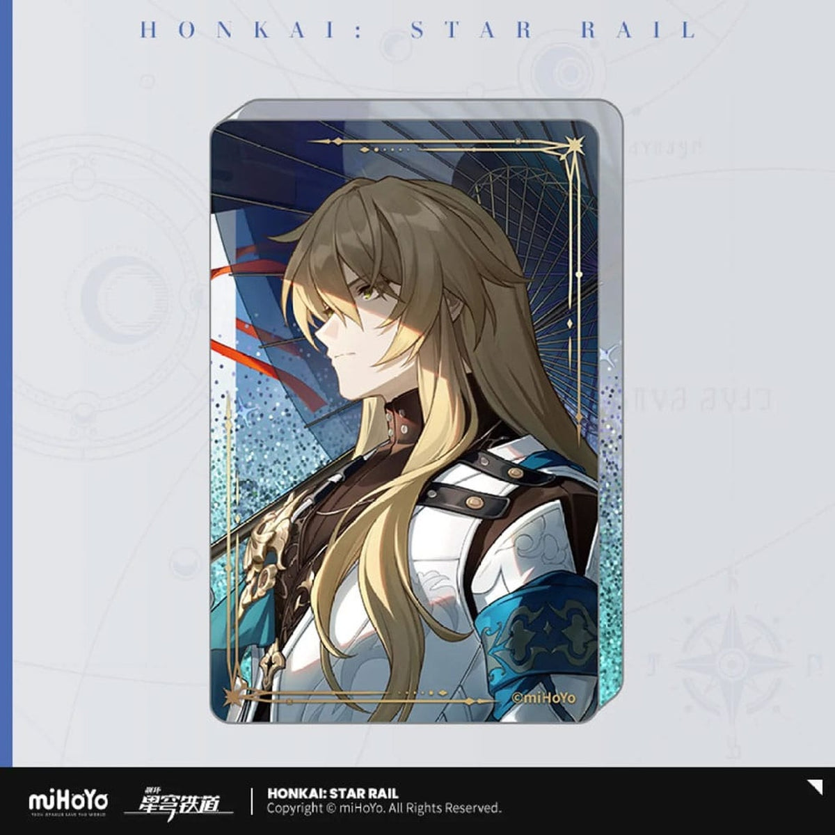 Zdjęcie produktu Honkai: Star Rail Ozdoba Akrylowa Light Cone z Brokatem: Perfect Timing 9 cm