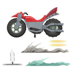 Product image Teenage Mutant Ninja Turtles Ultimates Vehicle Wave 14 Shell Cycle