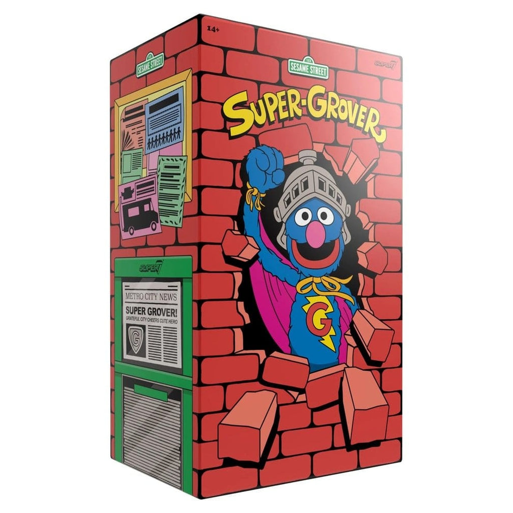 Zdjęcie produktu Ulica Sezamkowa figurka winylowa Supersize Super Niuńcio 36 cm