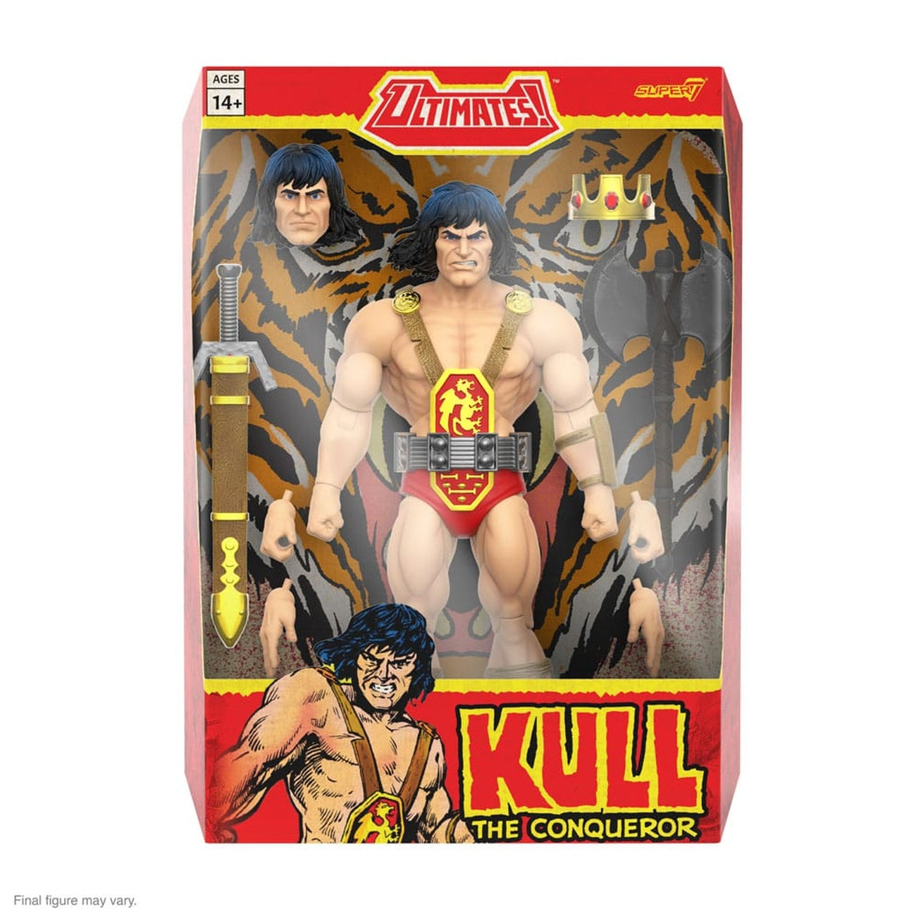 Zdjęcie produktu Conan Barbarzyńca figurka Ultimates Kull Zdobywca 18 cm