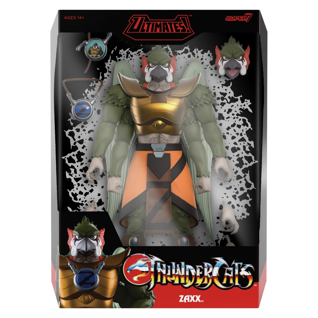 Zdjęcie produktu ThunderCats Ultimates! Wave 15 figurka akcji Zaxx 18 cm