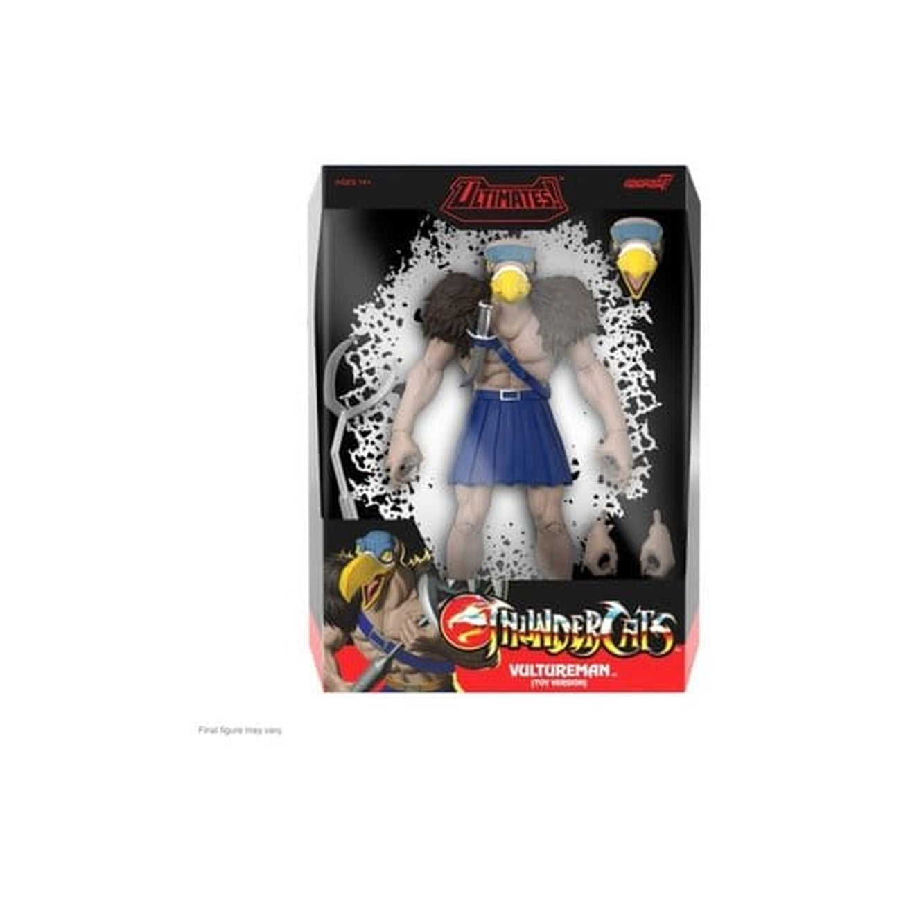 Zdjęcie produktu Thundercats Ultimates! Figurka akcji Wave 13 Vultureman (Toy Recolor) 18 cm