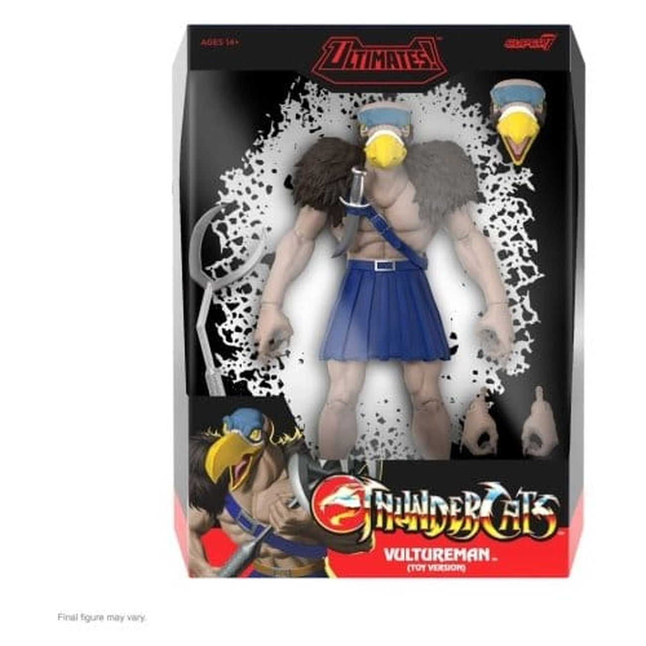Zdjęcie produktu Thundercats Ultimates! Figurka akcji Wave 13 Vultureman (Toy Recolor) 18 cm