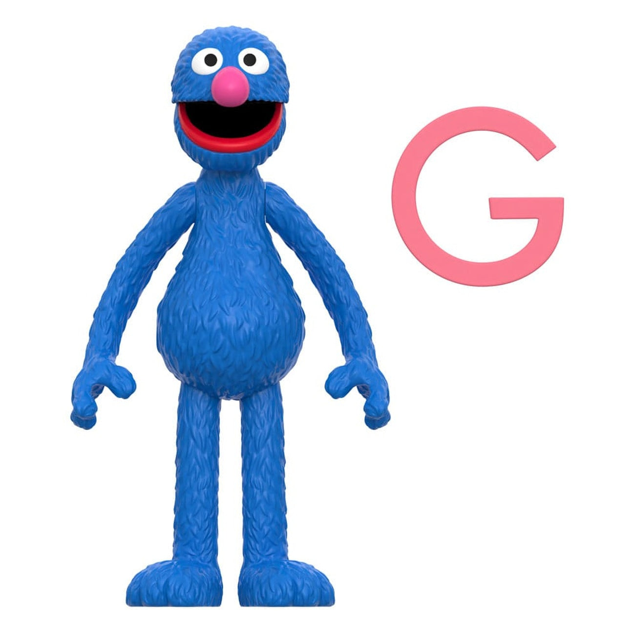 Zdjęcie produktu Ulica Sezamkowa figurka akcji ReAction Wave 05 Grover 10 cm