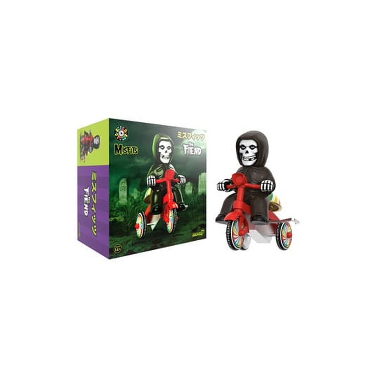 Zdjęcie produktu Misfits Super Cycles figurka Fiend (czarna z czerwonym trike’iem) 13 cm