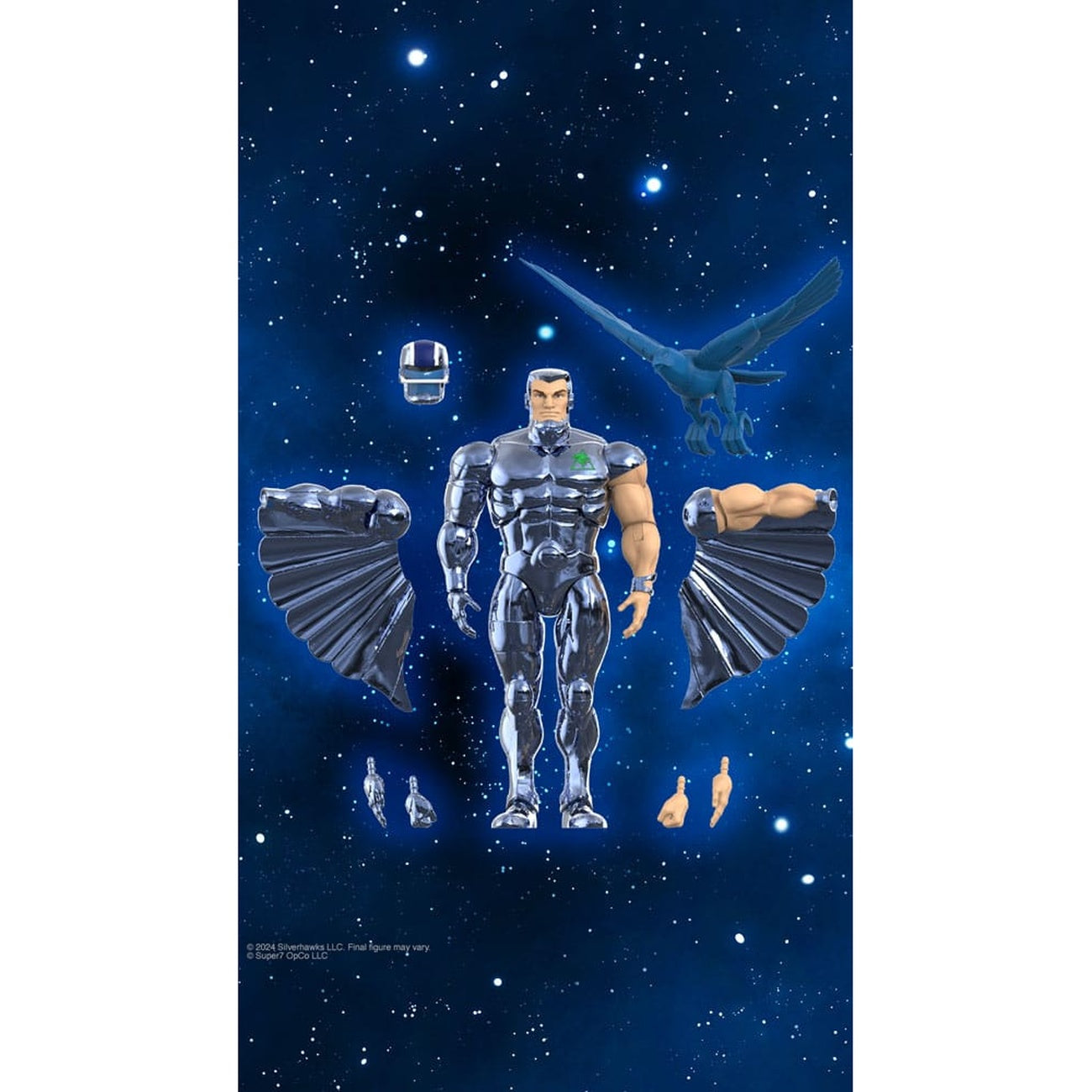 Product image SilverHawks Ultimates Action Figure Steelwill (Toy Version Vac Metal) 18 cm