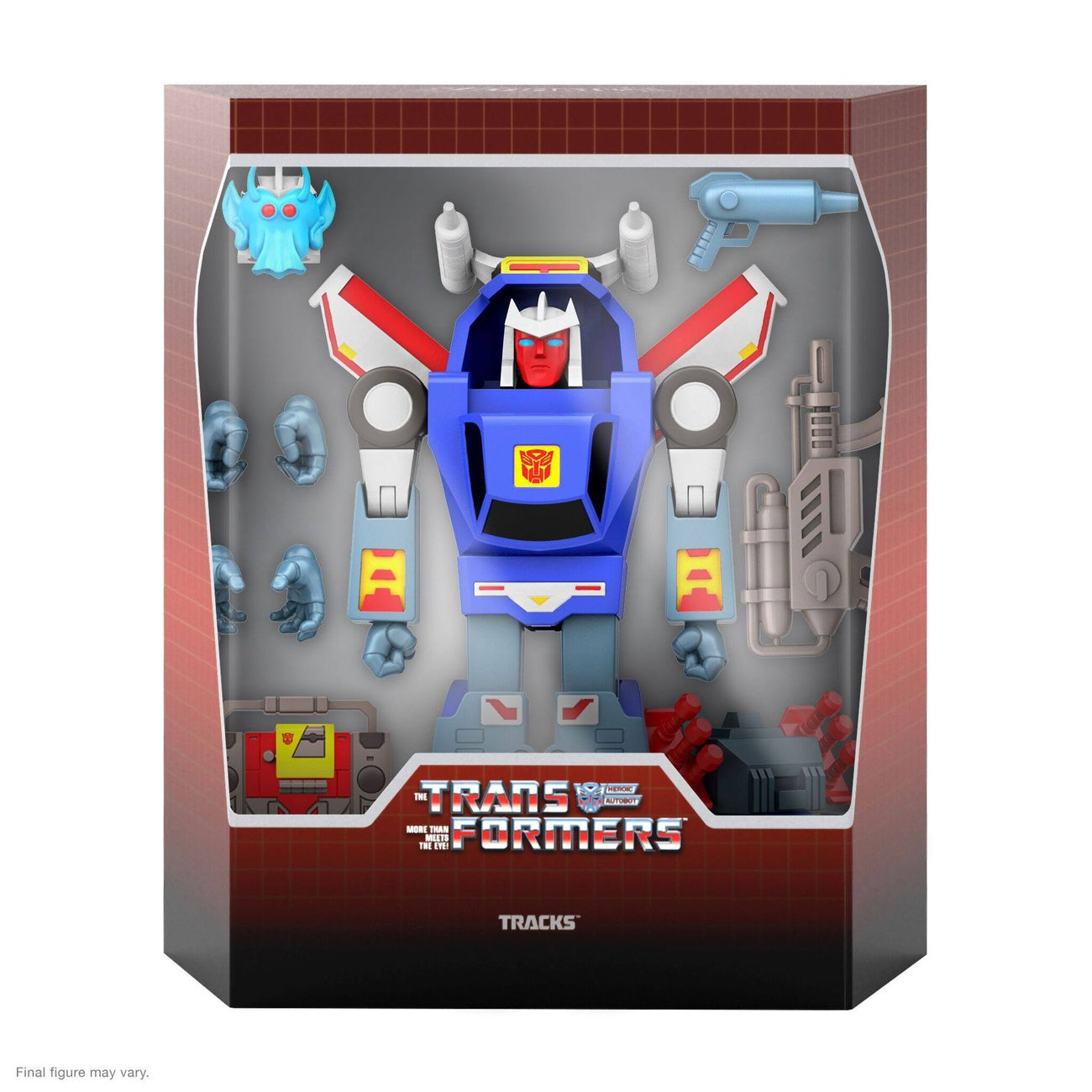 Zdjęcie produktu Transformers Ultimates figurka akcji Tracks (kreskówka G1) 19 cm