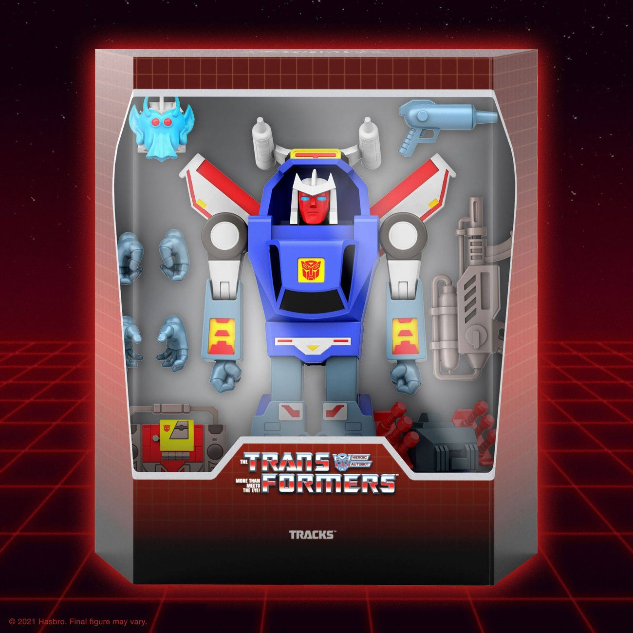 Zdjęcie produktu Transformers Ultimates figurka akcji Tracks (kreskówka G1) 19 cm