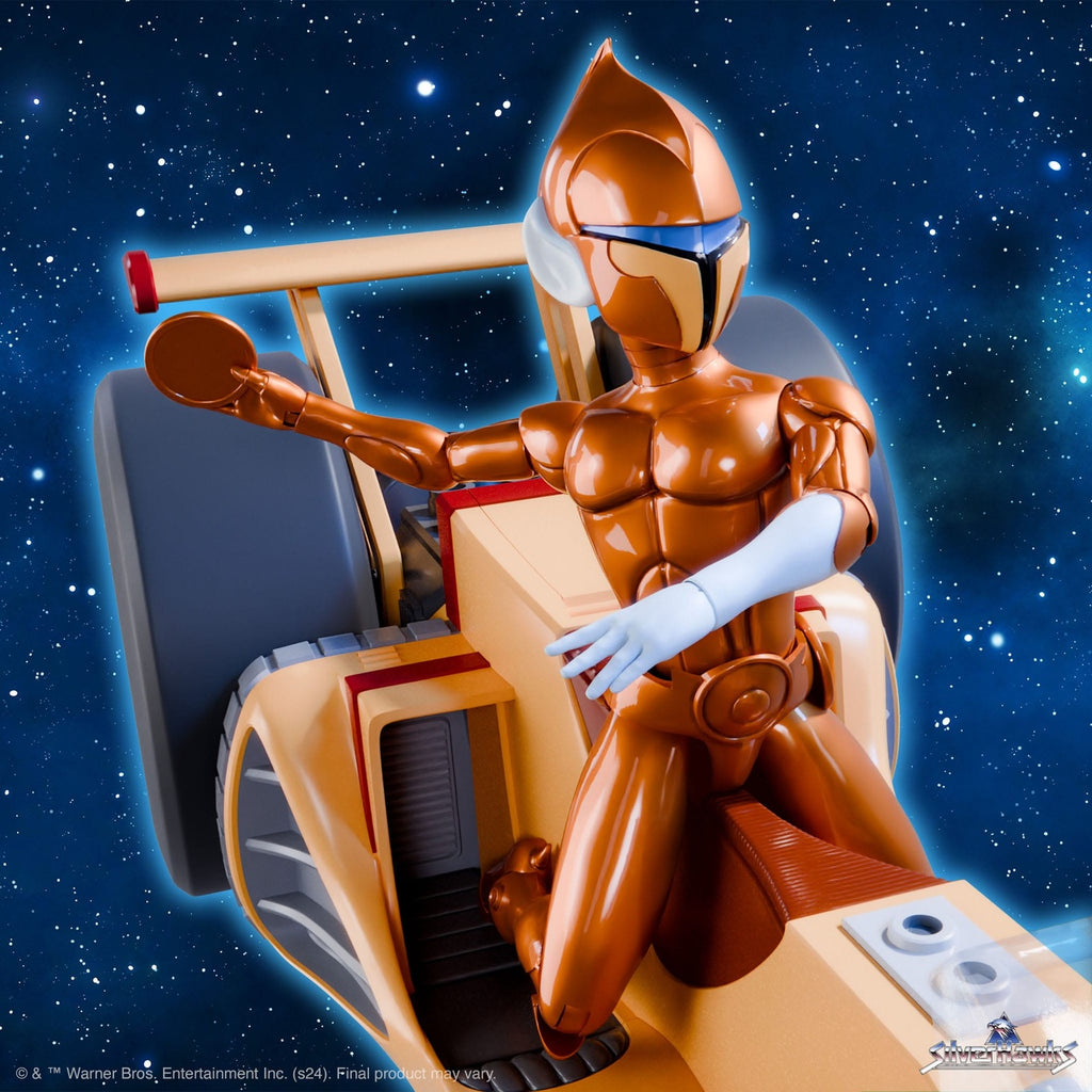 Zdjęcie produktu SilverHawks Ultimates figurka akcji Wave 2 Copper Kidd (wierna kreskówce) 18 cm
