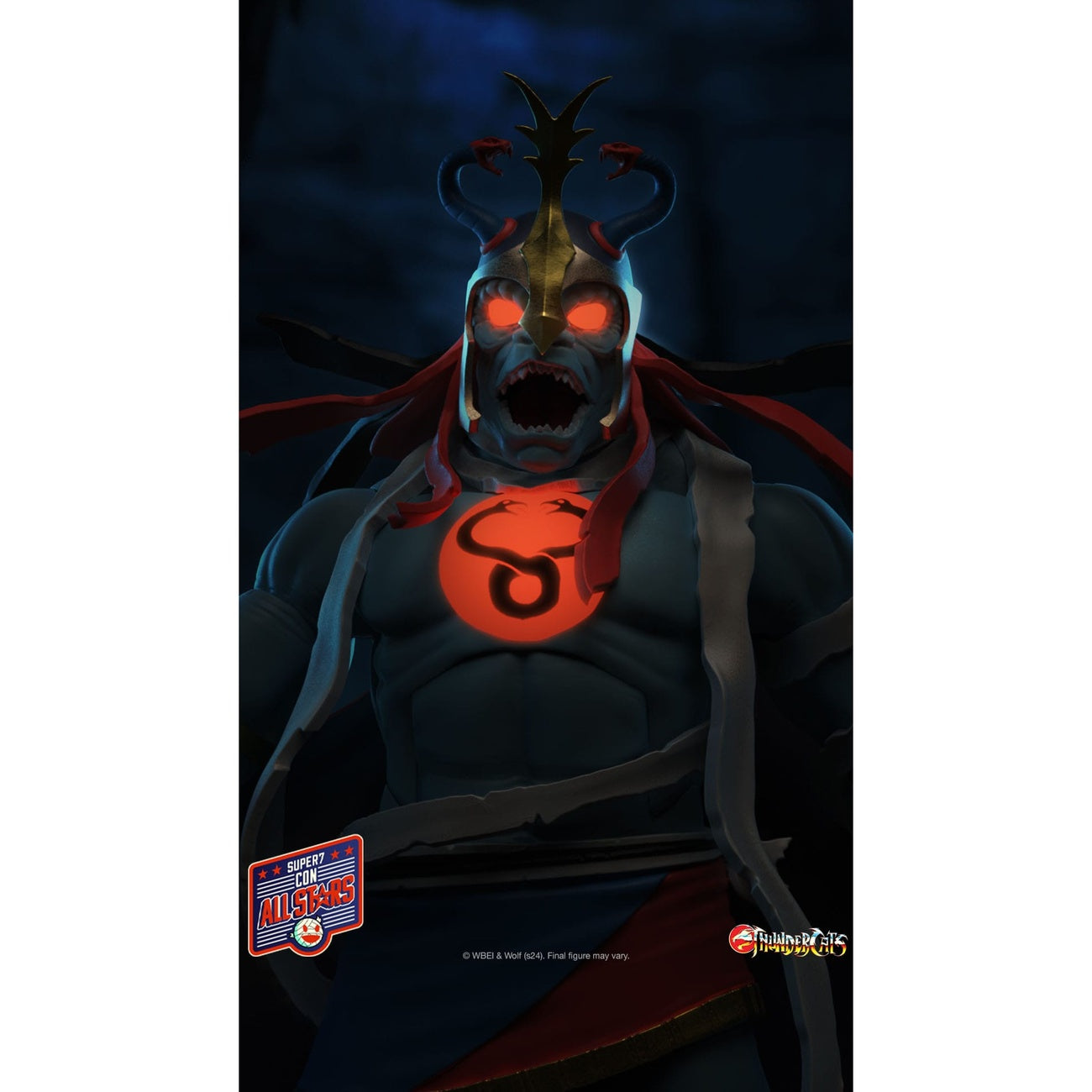 Zdjęcie produktu Thundercats Ultimates figurka akcji Mumm-Ra (oczy LED) 18 cm