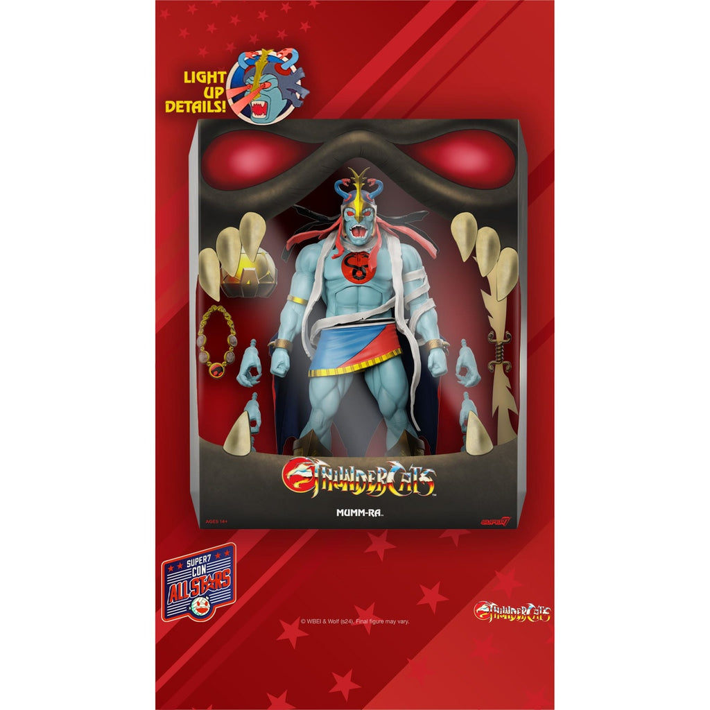 Zdjęcie produktu Thundercats Ultimates figurka akcji Mumm-Ra (oczy LED) 18 cm
