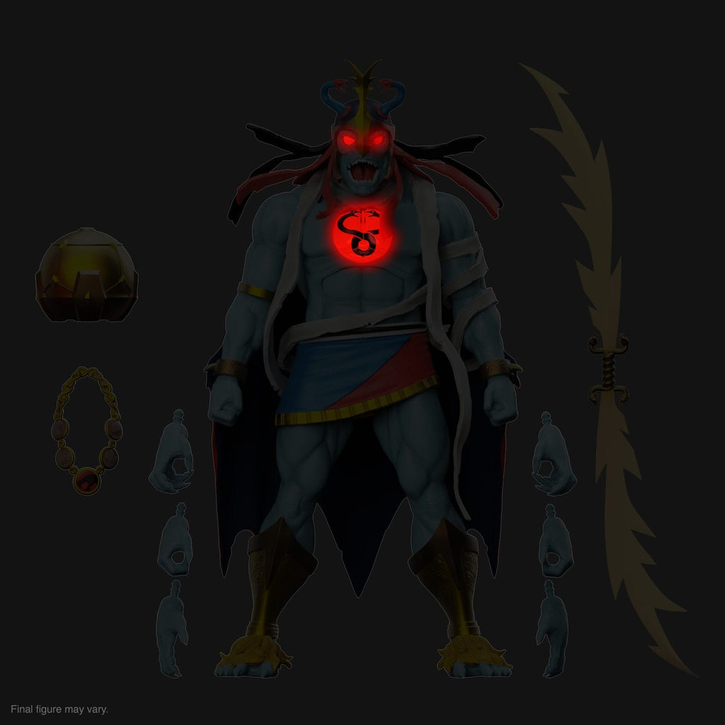 Zdjęcie produktu Thundercats Ultimates figurka akcji Mumm-Ra (oczy LED) 18 cm