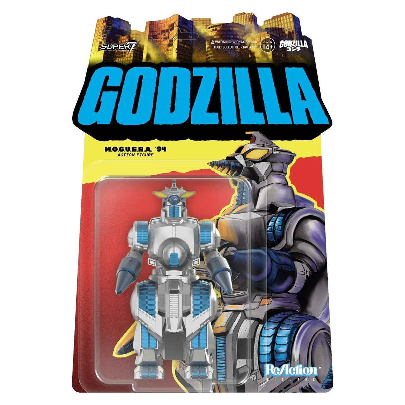 Zdjęcie produktu Godzilla Toho figurka akcji ReAction M.O.G.U.E.R.A. 10 cm