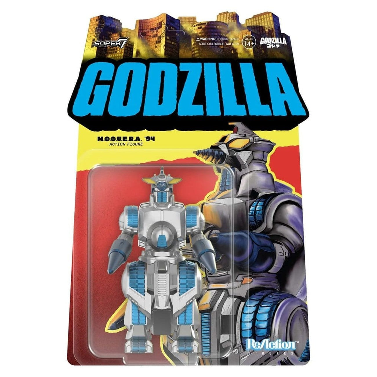 Zdjęcie produktu Godzilla Toho figurka akcji ReAction M.O.G.U.E.R.A. 10 cm