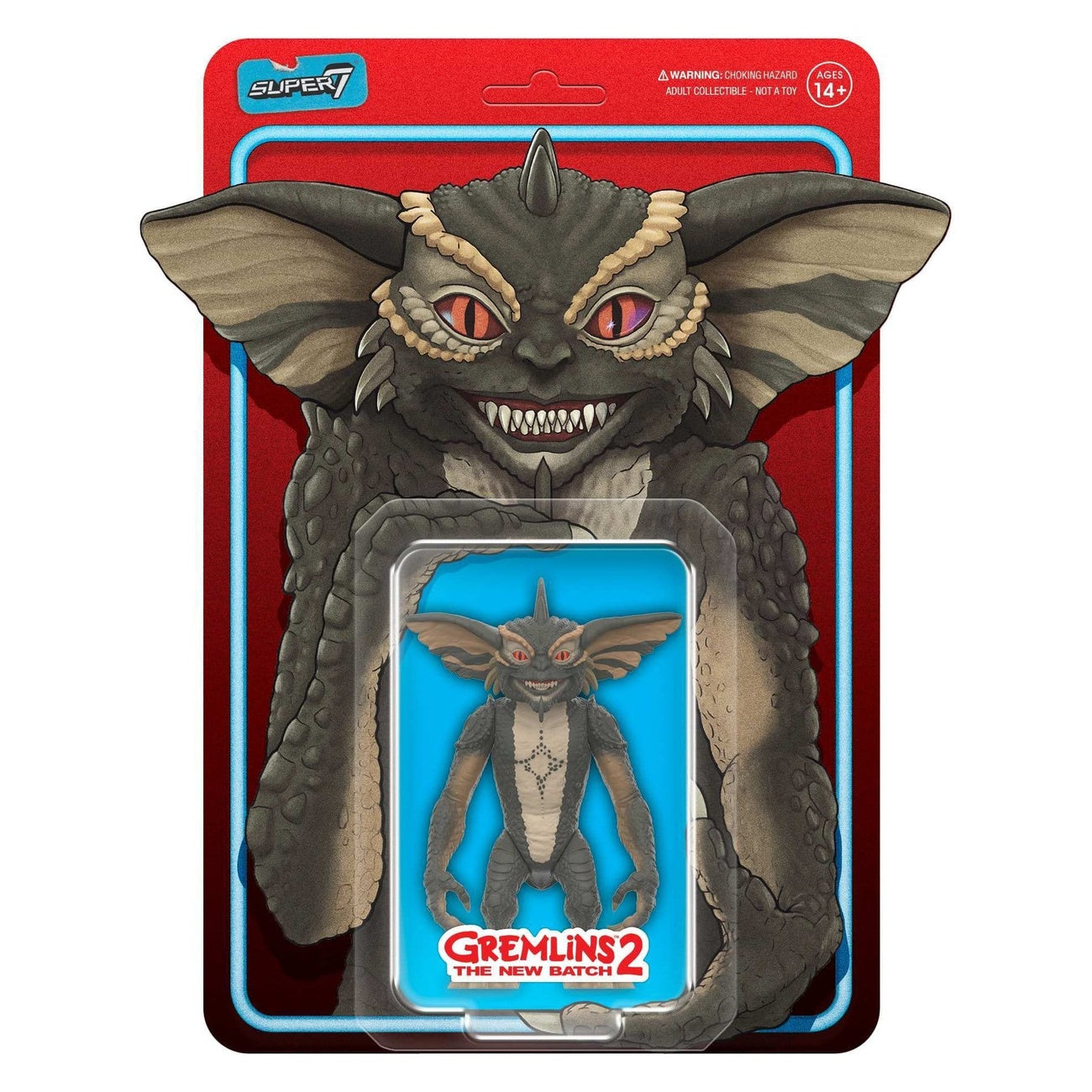 Zdjęcie produktu Gremlins figurka akcji ReAction – Mohawk (Character Card) 23 cm