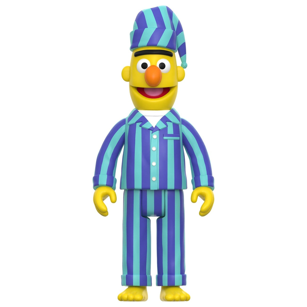 Zdjęcie produktu Ulica Sezamkowa figurka akcji ReAction Wave 06 Bert (PJ) 10 cm