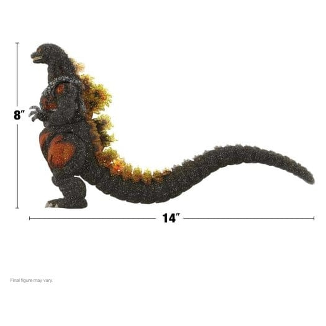 Zdjęcie produktu Godzilla Toho Ultimates Figurka akcji Final Battle Godzilla (podświetlenie LED) 22 cm