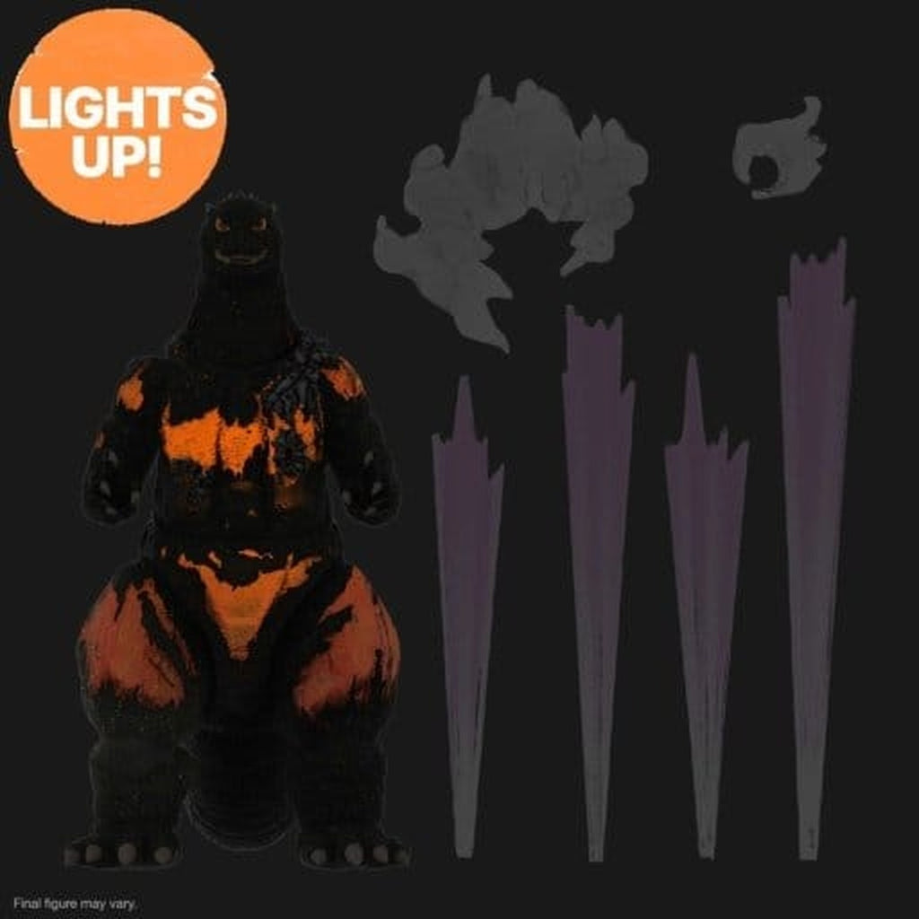 Zdjęcie produktu Godzilla Toho Ultimates Figurka akcji Final Battle Godzilla (podświetlenie LED) 22 cm