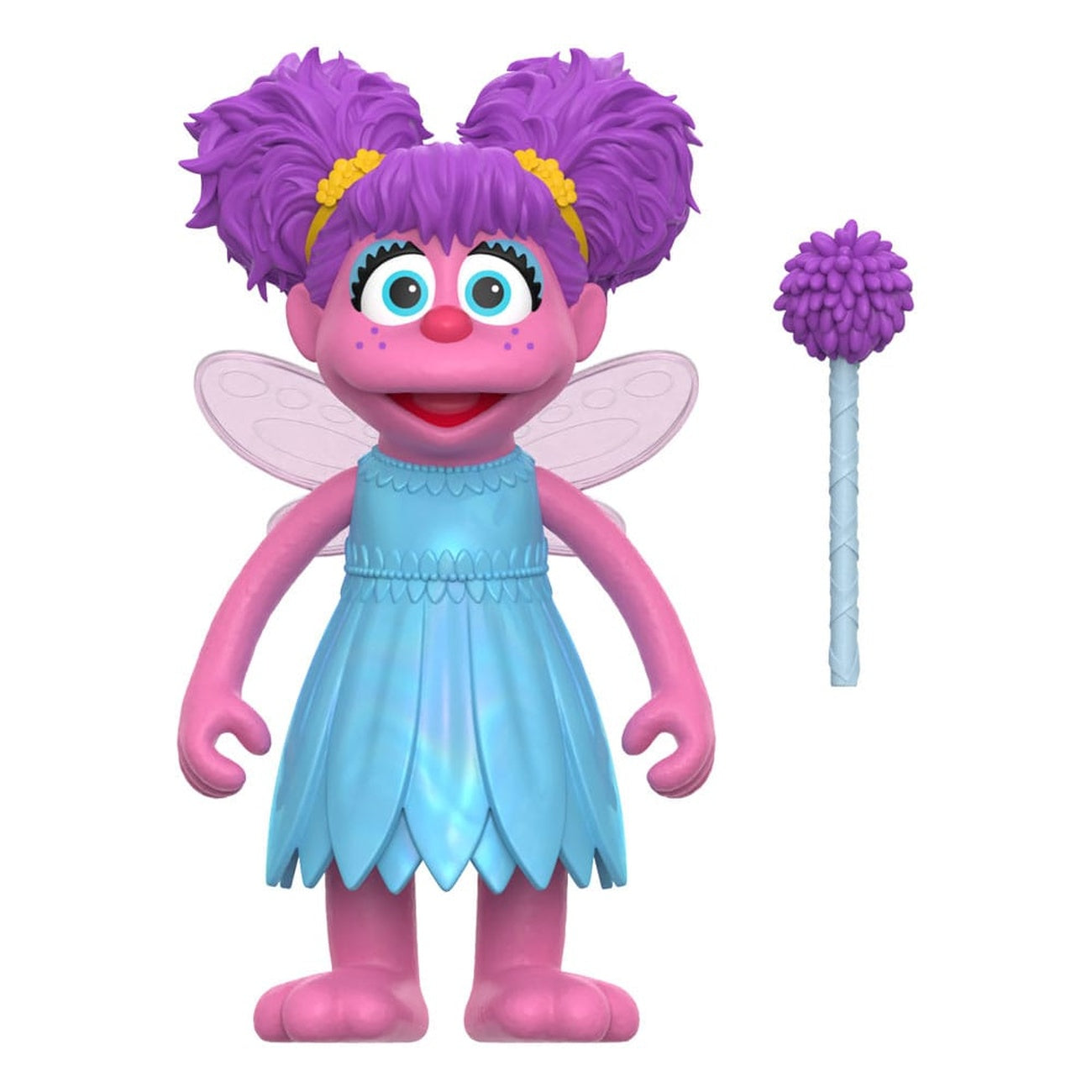 Zdjęcie produktu Ulica Sezamkowa figurka akcji ReAction Wave 05 Abby Cadabby 10 cm