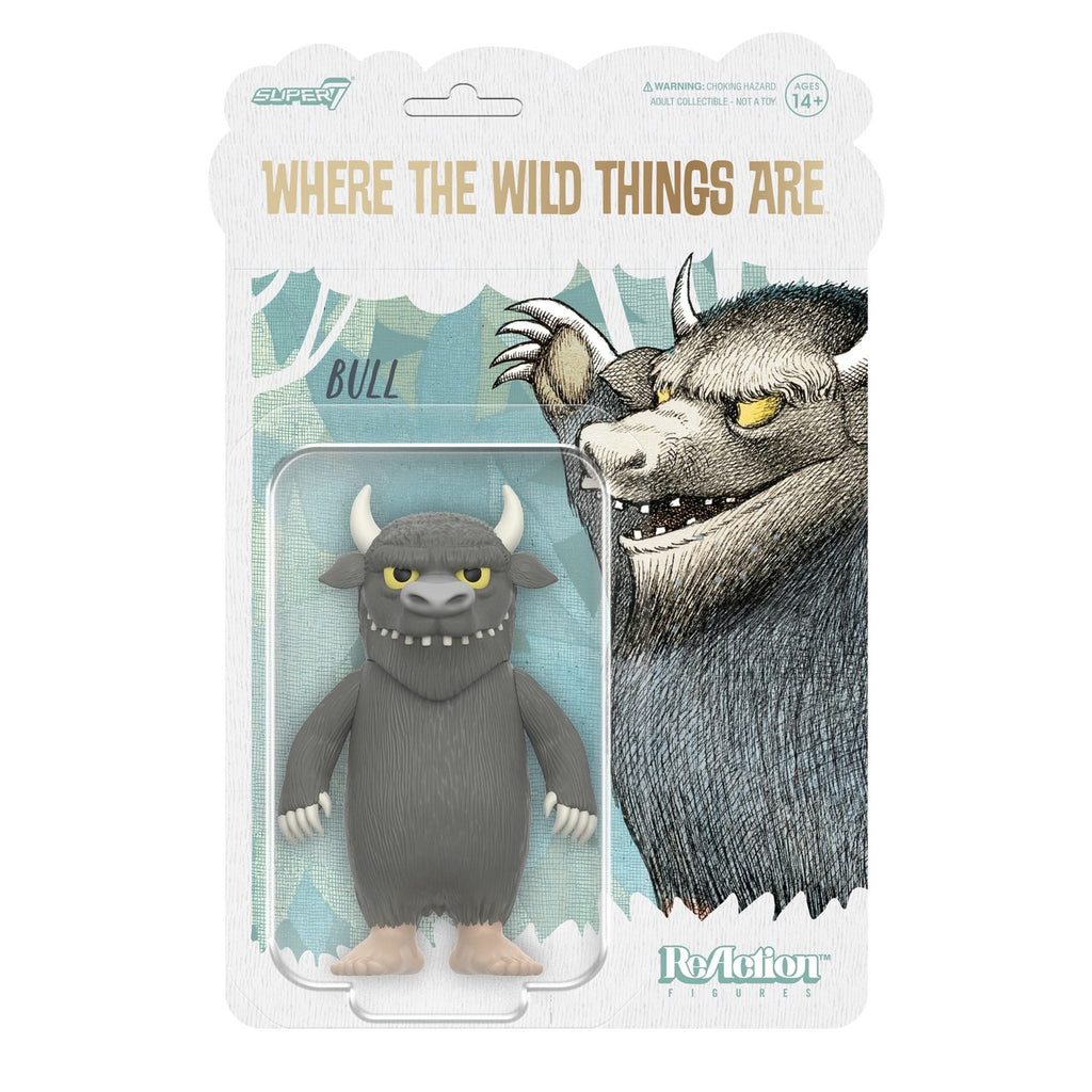 Zdjęcie produktu Gdzie mieszkają dzikie stwory figurka akcji ReAction Fala 01 Bull (potwór) 10 cm