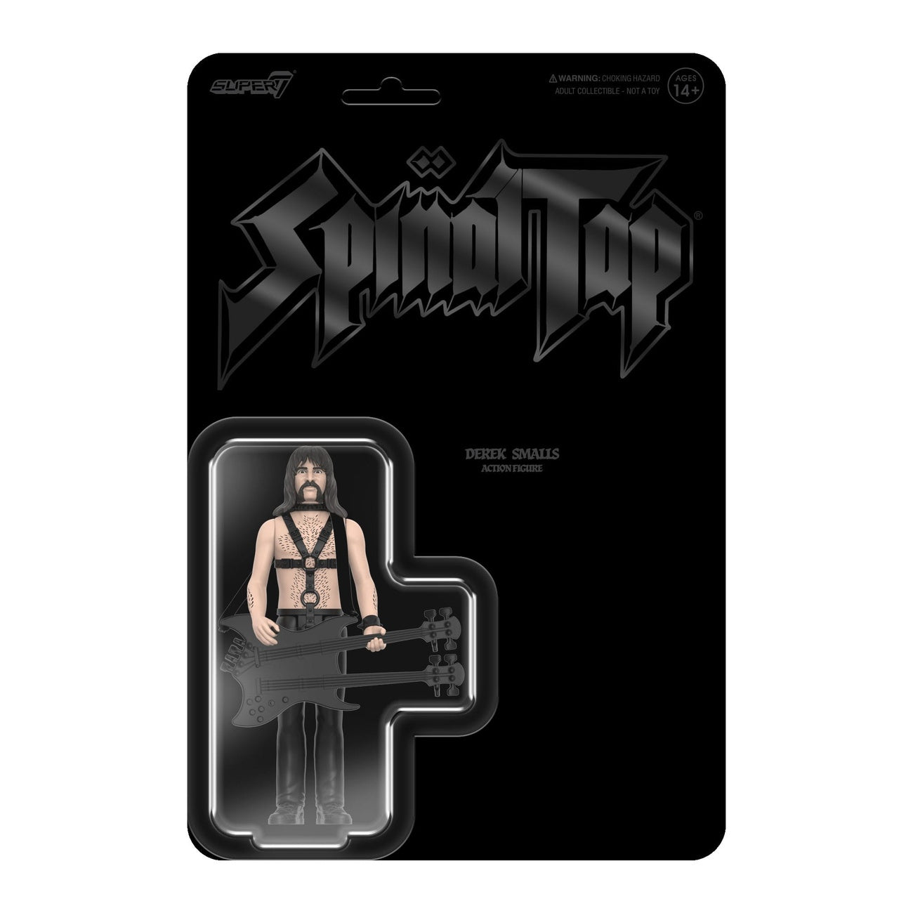 Zdjęcie produktu Spinal Tap figurka akcji ReAction Wave 02 Derek Smalls (None More Black) 10 cm