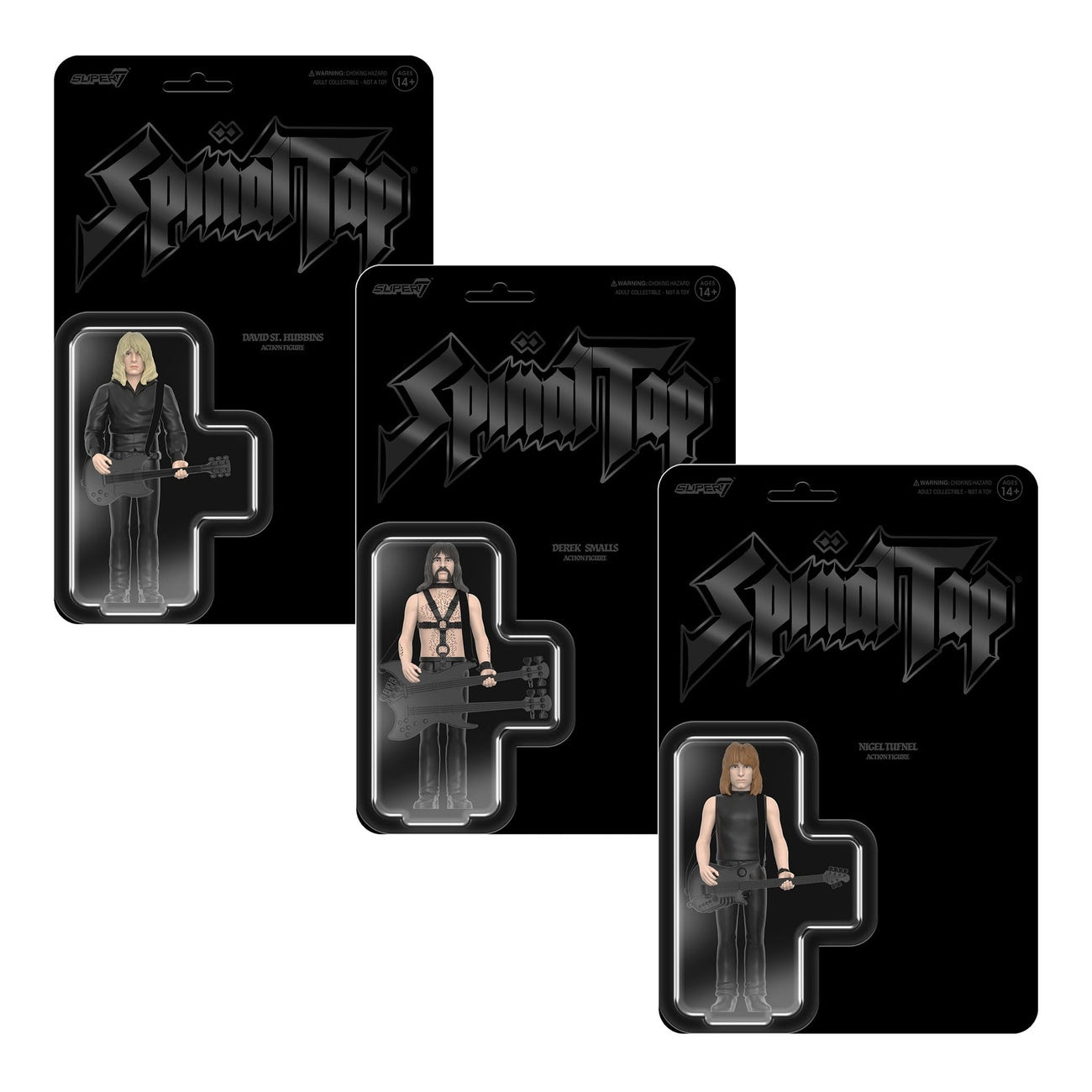 Zdjęcie produktu Spinal Tap ReAction figurka akcji Wave 02 David St. Hubbins (None More Black) 10 cm