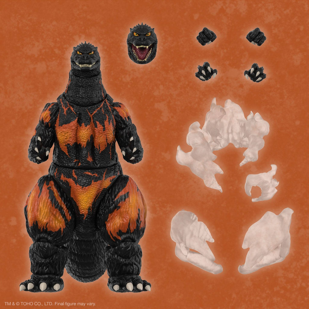 Product image Toho Ultimates Action Figure Burning Godzilla 1995 20 cm